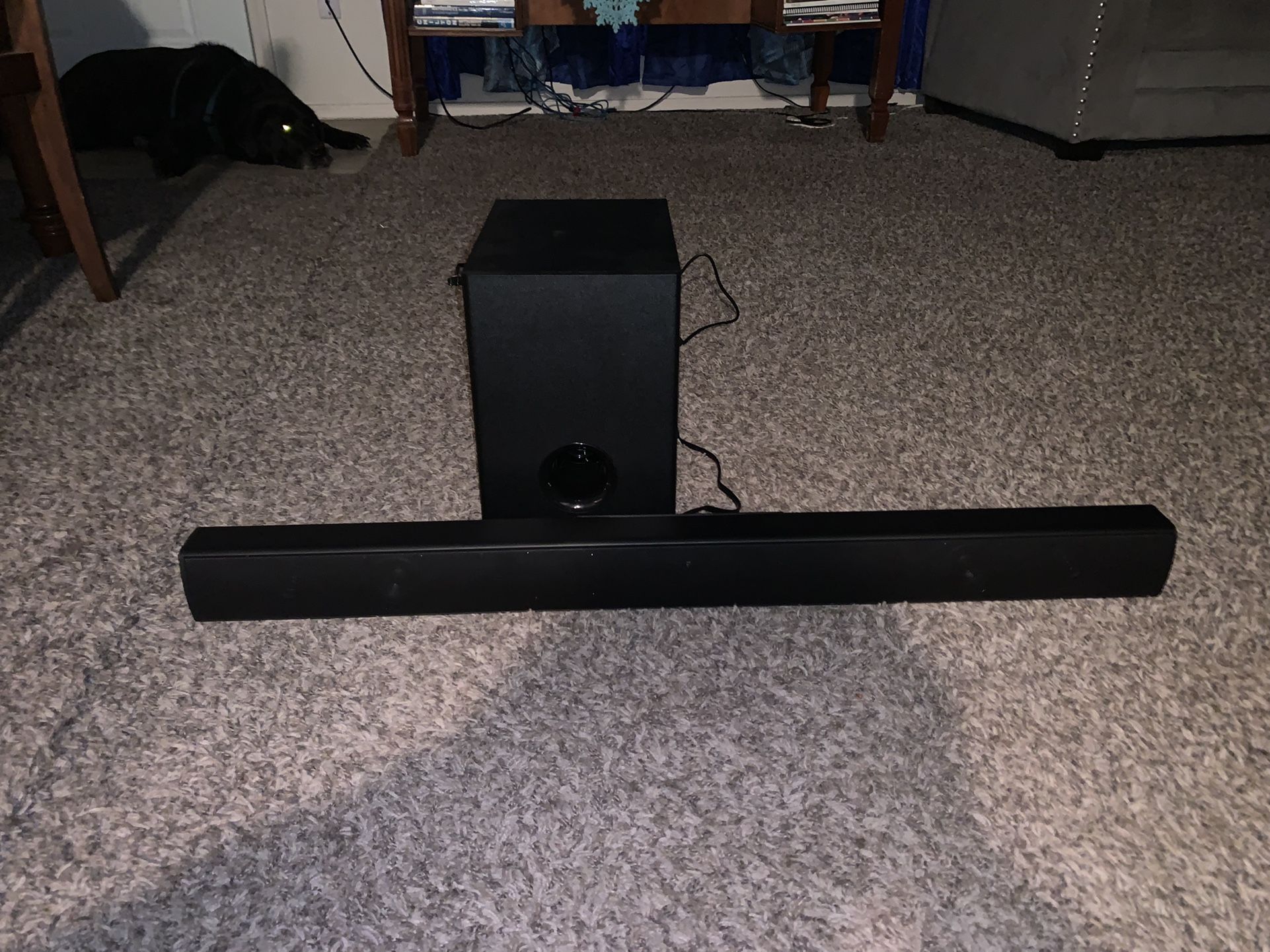Sound Bar And Subwoofer For Sale