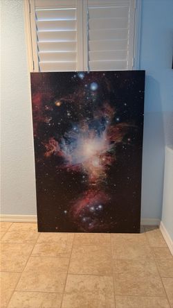 Large Galaxy Orion Nebula Canvas Wall Art