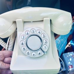 New Mint Microtel Telephone Model 999 Rotary Push Button Phone Works