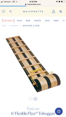 6 foot toboggan