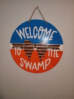 FL GATORS HANGING PLAQUE