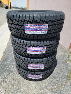 275 55 20 NEW TIRES SILVERADO SUBURBAN AVALANCHE TAHOE SIERRA F150 RAM