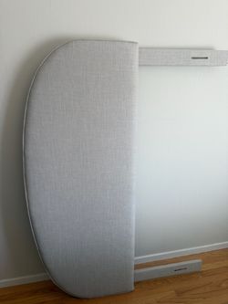 Queen upholstered headboard