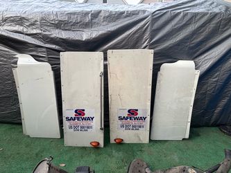 Freightliner FLD120 Semi Truck Fairing Panels Set of 4