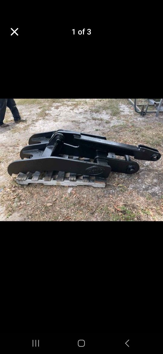 Geith Excavator Mechanical Thumb