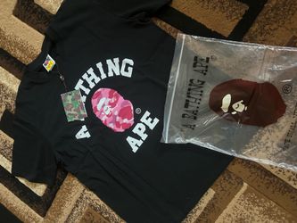 Pink Bape Tee