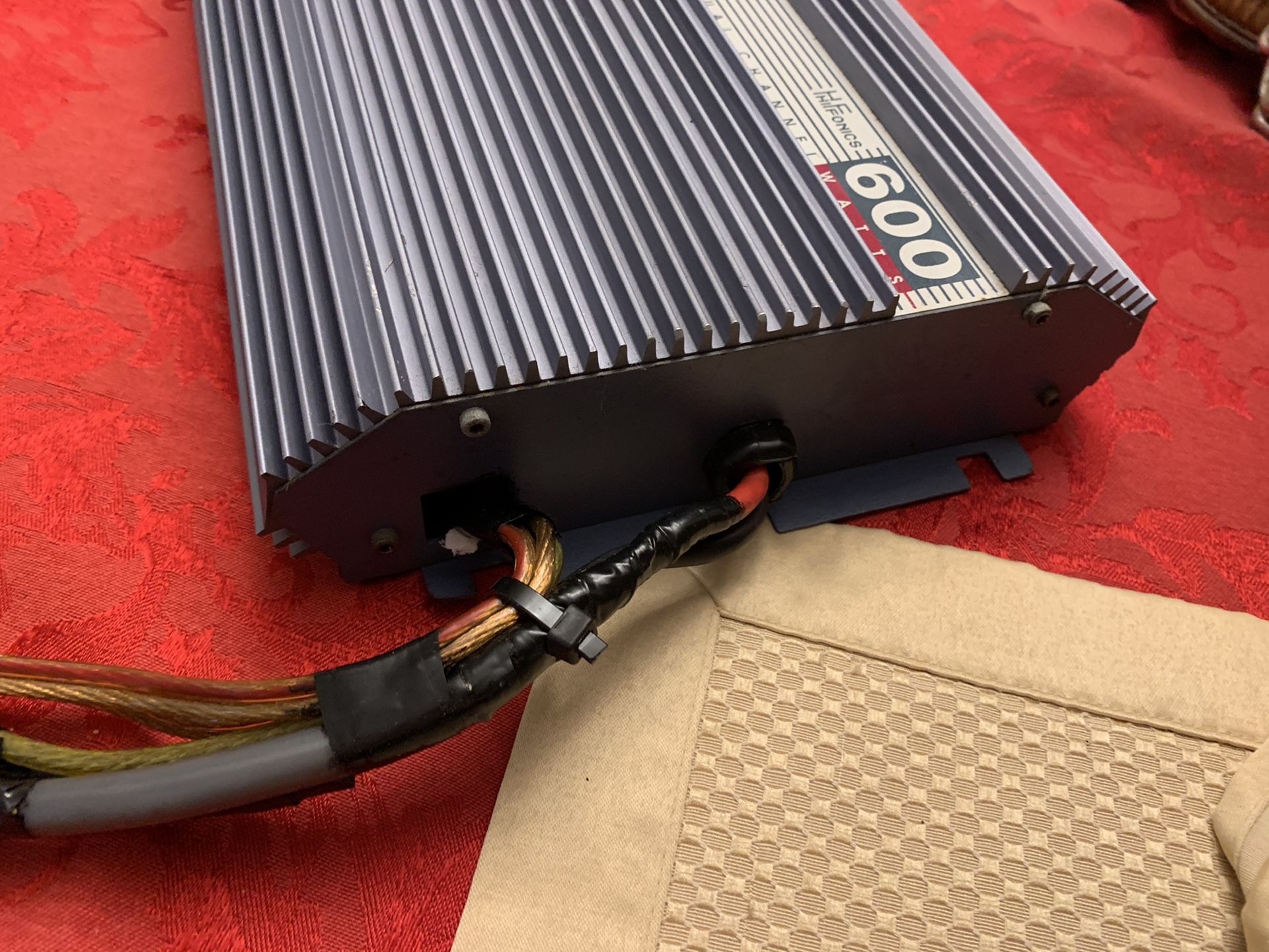 OLD SCHOOL Hifonics Zeus Vii Amp 2 CH, USA, ZED AUDIO, Vintage Rear Find. for Sale in