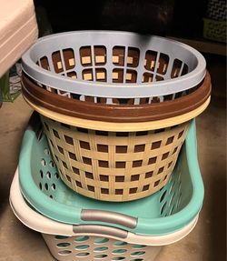Laundry Baskets Cash Only