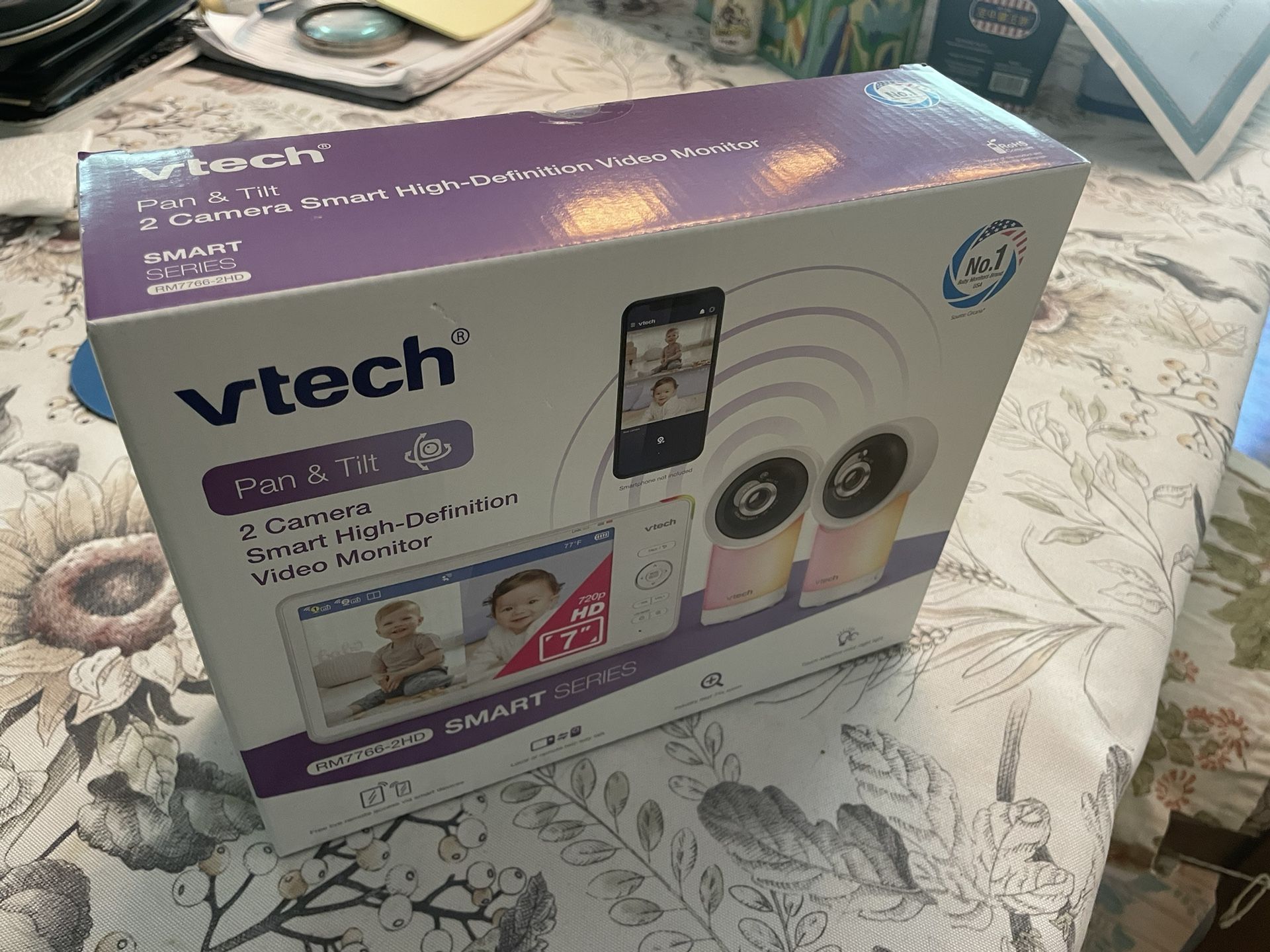 New In Box 2 Camera High-def Baby Monitor