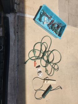 Mixed extension cords, plugs, and timers