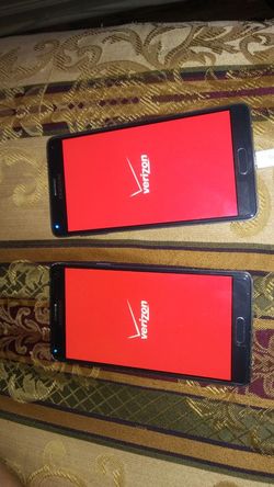 Two Samsung Galaxy Note 4 Smartphones