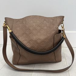 Louis Vuitton Bagatelle Monogram 2way Shoulder Bag Leather Shoulder Bag M50075