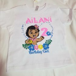 Moana shirt custom made