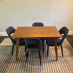 West Elm Dining Table and Chairs