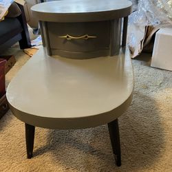 Vintage Atomic Age MCM End Table-fabulous