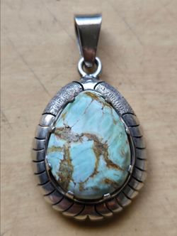 Seven Dwarves Turquoise Pendant