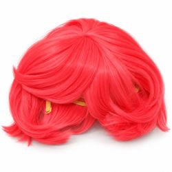 Short pink Cosplay Wig