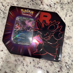 Team Rocket Pokemon Tin [Team Rocket's Nidoking ex]