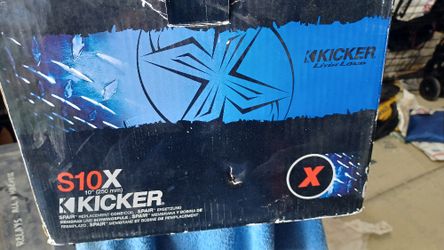 Kicker Solo X10  "Spare" Only New In Box