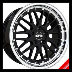 Brand New 18" SPD 27 5x114.3 Black Machine Wheels