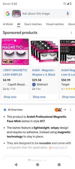 Ardel magnetic lash fauxmink 4 pack