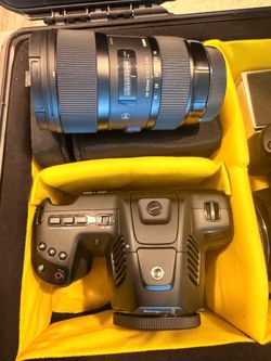 Black Magic 6k Pocket Pro with Sigma lens
