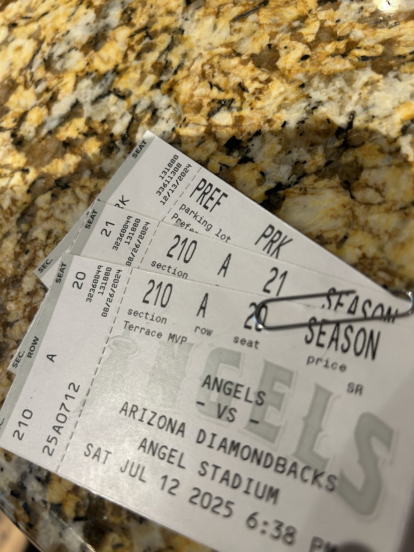 Angel Tickets