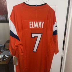 Nike John Elway orange Denver Broncos jersey size xl