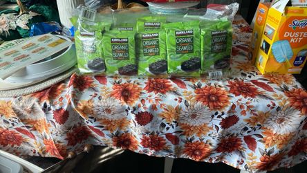 Kirkland roasted seaweed organic