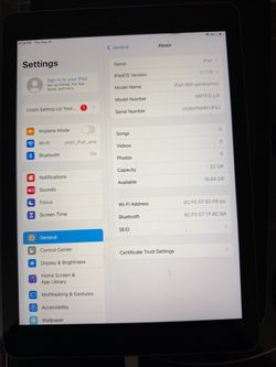 iPad 6th Gen 32GB
