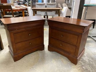 HPL Solid Wood Made in Canada 3-Drawer Nightstand (Set of 2)