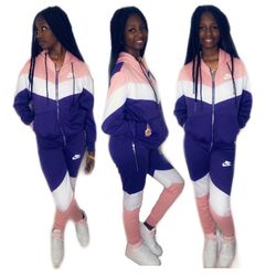 Nike Outfit Pink White & Purple