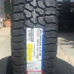 BRAND NEW LT265/75/16 FALKEN WILD PEAK AT4W 10PLY TIRES!!!!!