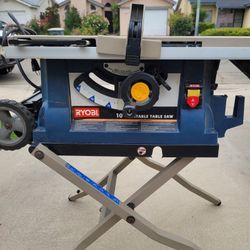 Ryobi 10" Portable Table Saw