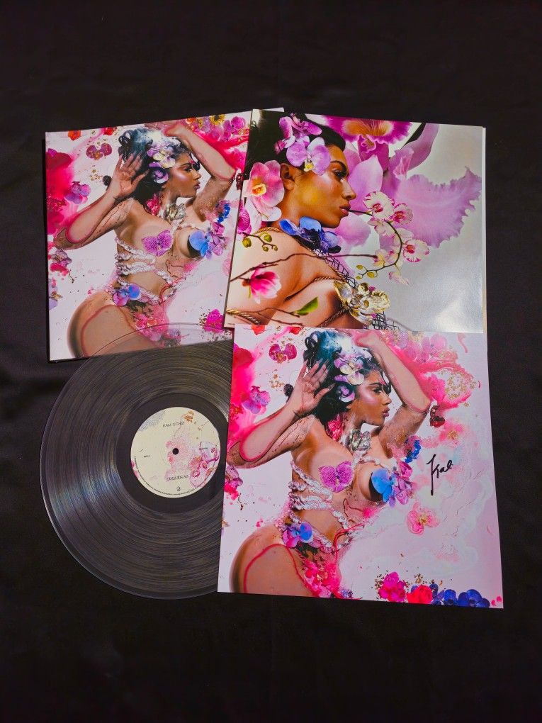 Kali Uchis Signed Autograph - Orquídeas Album- Exclusive #2 Milky Clear Vinyl