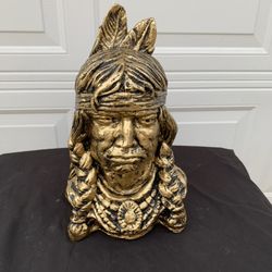 Small painted Indian Statue