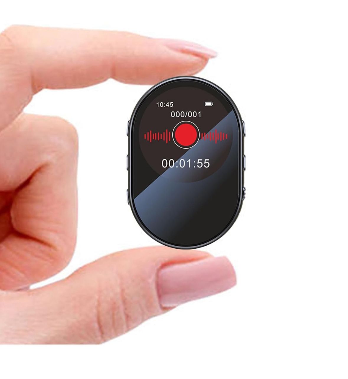 128GB AI Intelligent Digital Voice Recorders Recorder with Playback,Voice-Activated Voice Noise Reduction Recording Device, Timed Recording, Conferenc