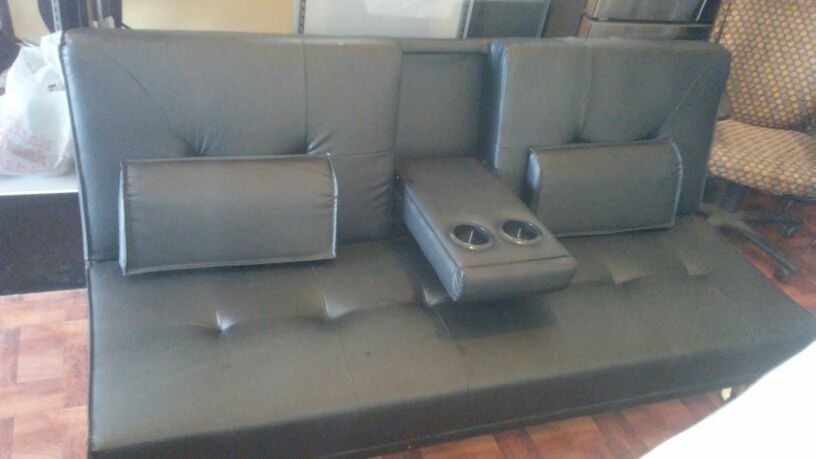 BRAND NEW BLACK FUTON