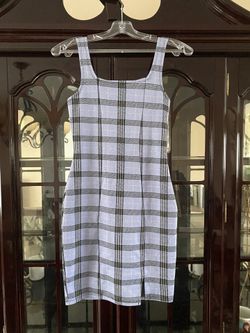 Two Checkered Mini Dresses