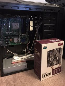 Spare PC parts with case