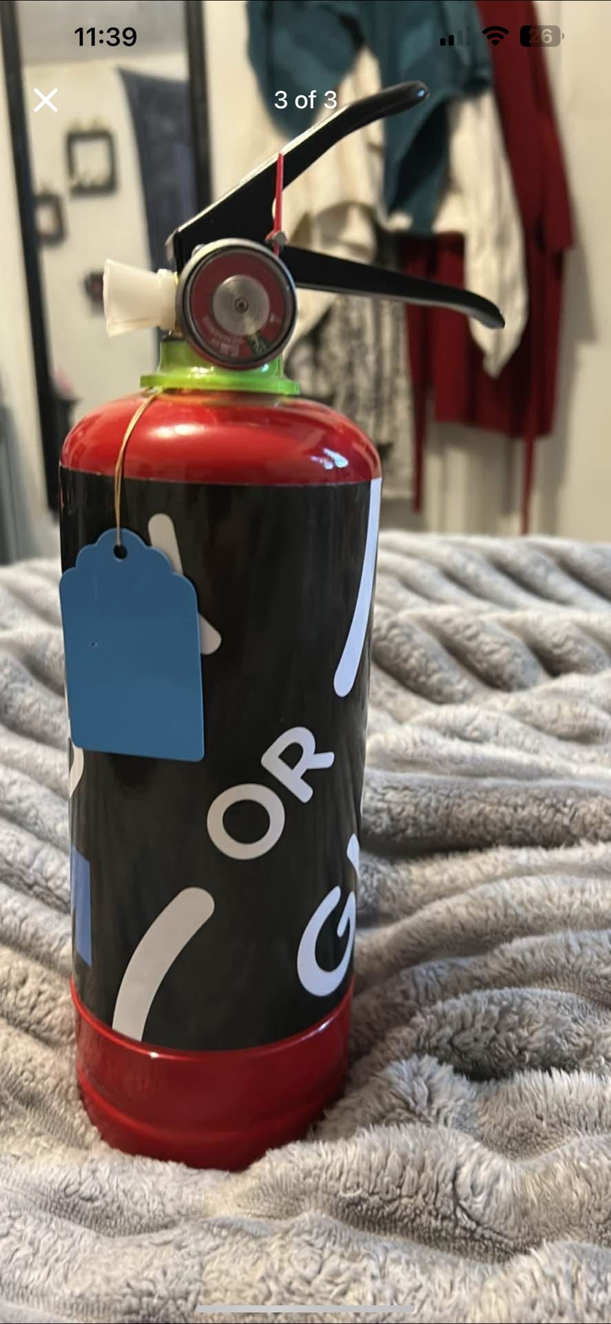 Gender Reveal Fire Extinguisher For Boy