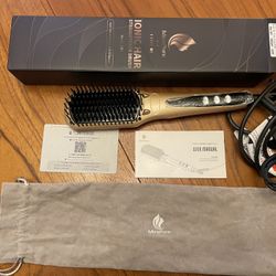 Ionic Hair Straightener Brush 