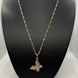 Butterfly necklace 