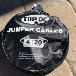 4 Gauge 20 Feet Jumper Cables