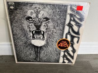 1969 self-titled debut vinyl LP by Santana.