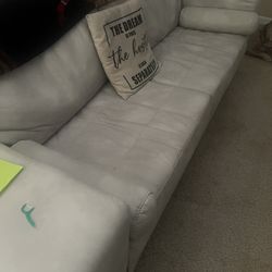 Leather Sofa & Loveseat 