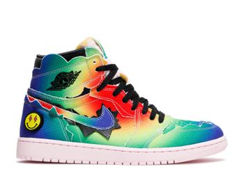 Size 9.5 men J. BALVIN X JORDAN 1 RETRO OG HIGH 'COLORES Y VIBRAS' Favorite