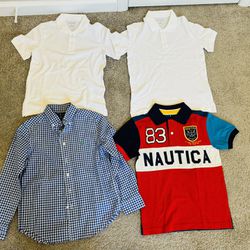 Boys Polo Shirts Bundle of 4 Size 8