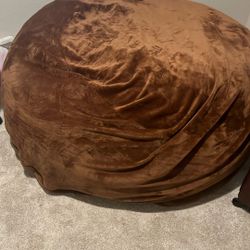 Bean Bag 5 Feet Golden Color Open Box