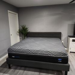 King Bed Frame And Mattress 